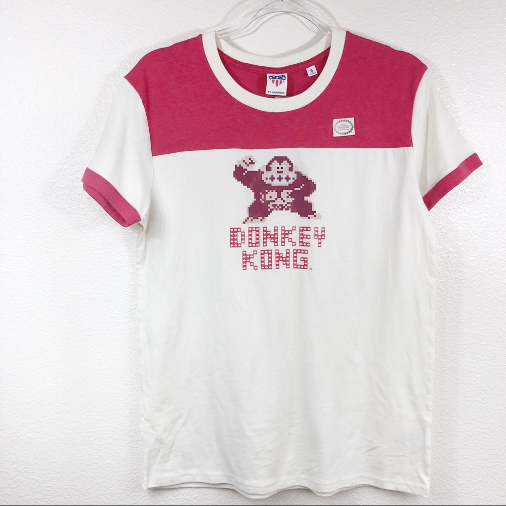 NWT Junk Food Donkey Kong Vintage Graphic Tee Sz S
